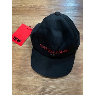 TKW Love/Rave/Slave Strapback BLK [Black] [Free Size] มือ1