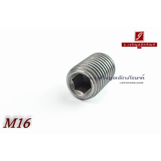 น็อตตัวหนอนดำแข็ง M16x25