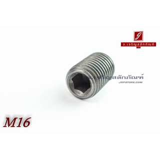 น็อตตัวหนอนดำแข็ง M16x25