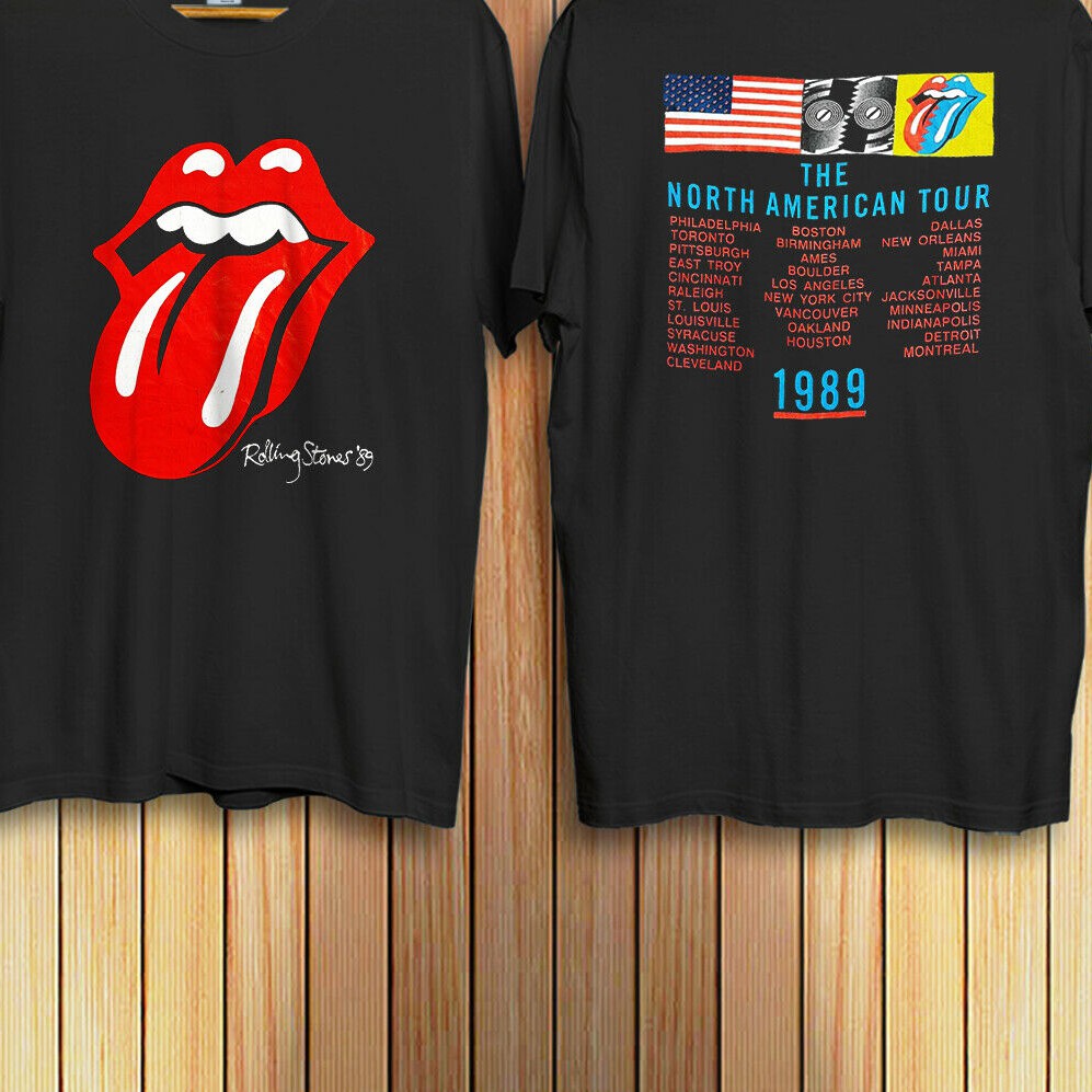 Vintage Rolling Stones Steel Wheels The North American Tour sc97 | Shopee  Thailand