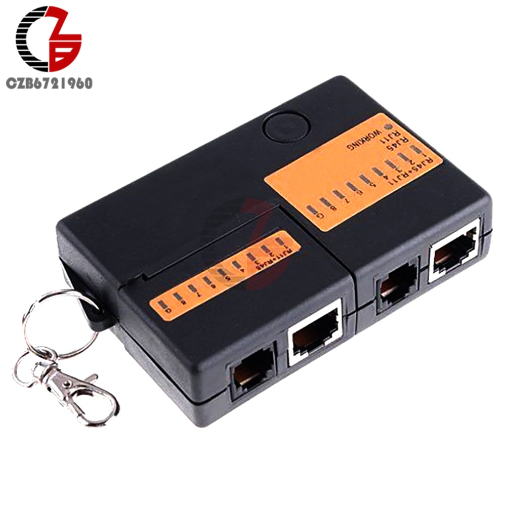 Preorder Professional Super Mini Network LAN Cable Wire Tester Cat5 RJ11 RJ45 Tester