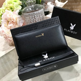 ⭕️แท้⭕️ ⭕️แท้⭕️   พร้อมส่งรุ่นใหม่! BEST GIFT IDEAS! PLAYBOY WALLET กระเป๋าสตางค์ใบยาวซิปรอบรุ่นใหม่ล่าสุด Limited Editi