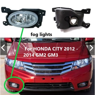 ไฟตัดหมอกกันชนหน้า สําหรับ HONDA CITY 2012 2013 2014 GM2 GM3 oe number:33950-TM4-H11 33900-TM4-H11