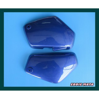 SUZUKI RC80 RC100 SIDE COVER LH&amp;RH SET "BLUE" // ฝากระเป๋า RC80 น้ำเงินบรอนด์ สินค้าคุณภาพดี