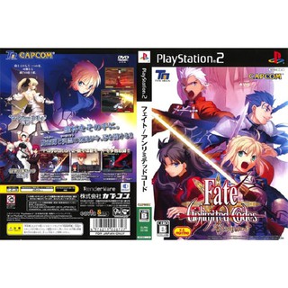 FATE UNLIMITED CODES [PS2 JP : DVD5 1 Disc]