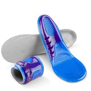 BOnline แผ่นรองรองเท้ากีฬา Impact Gel insoles Shoes Sport