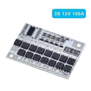 3s/4s/5s Bms 100A คณะกรรมการป้องกันโมดูลเครื่องชาร์จ 3s / 4s / 5 S Bms 12v 16.8 V 21 V 3.7 V 100 A Li - Ion Lmo Ternary Lithium