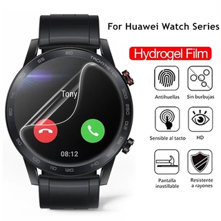 ฟิล์มไฮโดรเจลกันรอยหน้าจอ สําหรับ Hauwei Watch 3 Pro Hauwei GT2 GT3 Pro GT2E