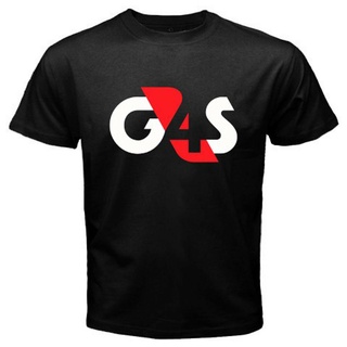 คอลูกเรือเสื้อยืดคอกลมG4s เสื้อยืดรักษาความปลอดภัยผ้าฝ้ายแท้