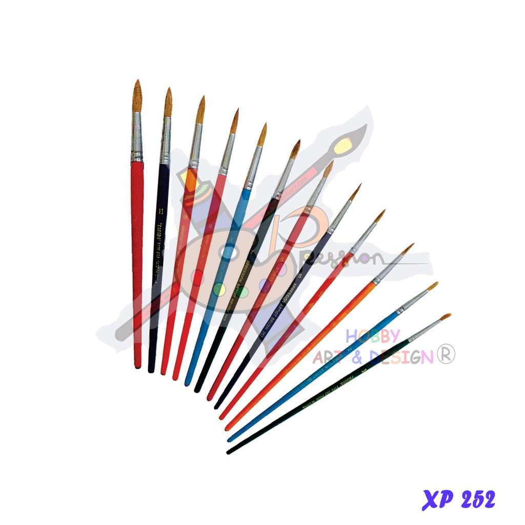 XP 252 ROUND TYPE PAINTING BRUSH ยี่ห้อ XPRESSION
