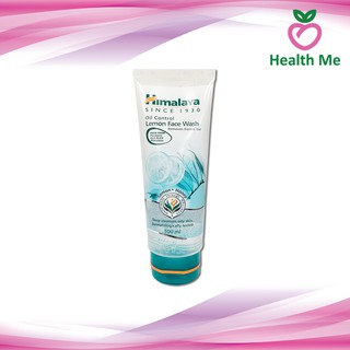 Himalaya Oil Control Lemon Face Wash 100 ml เจลล้างหน้า มะนาว ควบคุมความมัน