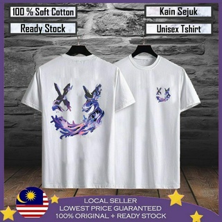 เสื้อยืดผ้าฝ้าย 100% พิมพ์ลายหน้ายิ้ม VIral Lelaki XX Galaxy สําหรับผู้ชาย