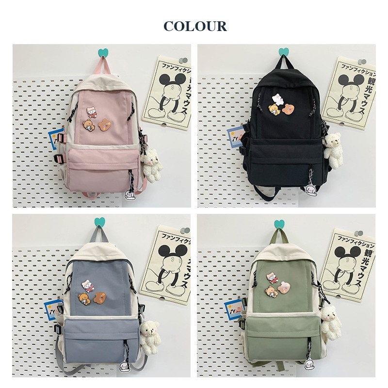 ๑Ready StockSchool Bag KoreanStyle Japanese Middle School Student