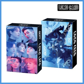 การ์ดโลโม่ LOMO CARD GOT7-Breath of Love: Last Piece 30 ชิ้น/กล่อง 8.5×5.5 ซม. kpop MARK JACKSON YUGYEOM BAMBAM JB