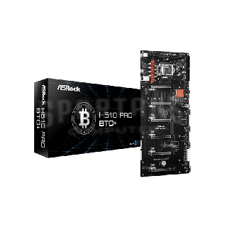 ASROCK H510 PRO BTC For Mining (7GPU) (รองรับการ์ดจอสูงสุด 7 ใบ) Mainboard เมนบอร์ด btc ขุดเหมือง bitcoin ประกัน 1 ปี