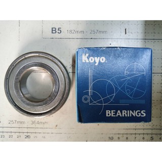 6207ZZCM KOYO ตลับลูกปืนเม็ดกลมล่องลึก ฝาเหล็ก (35mm x 72mm x 17mm) MADE IN JAPAN