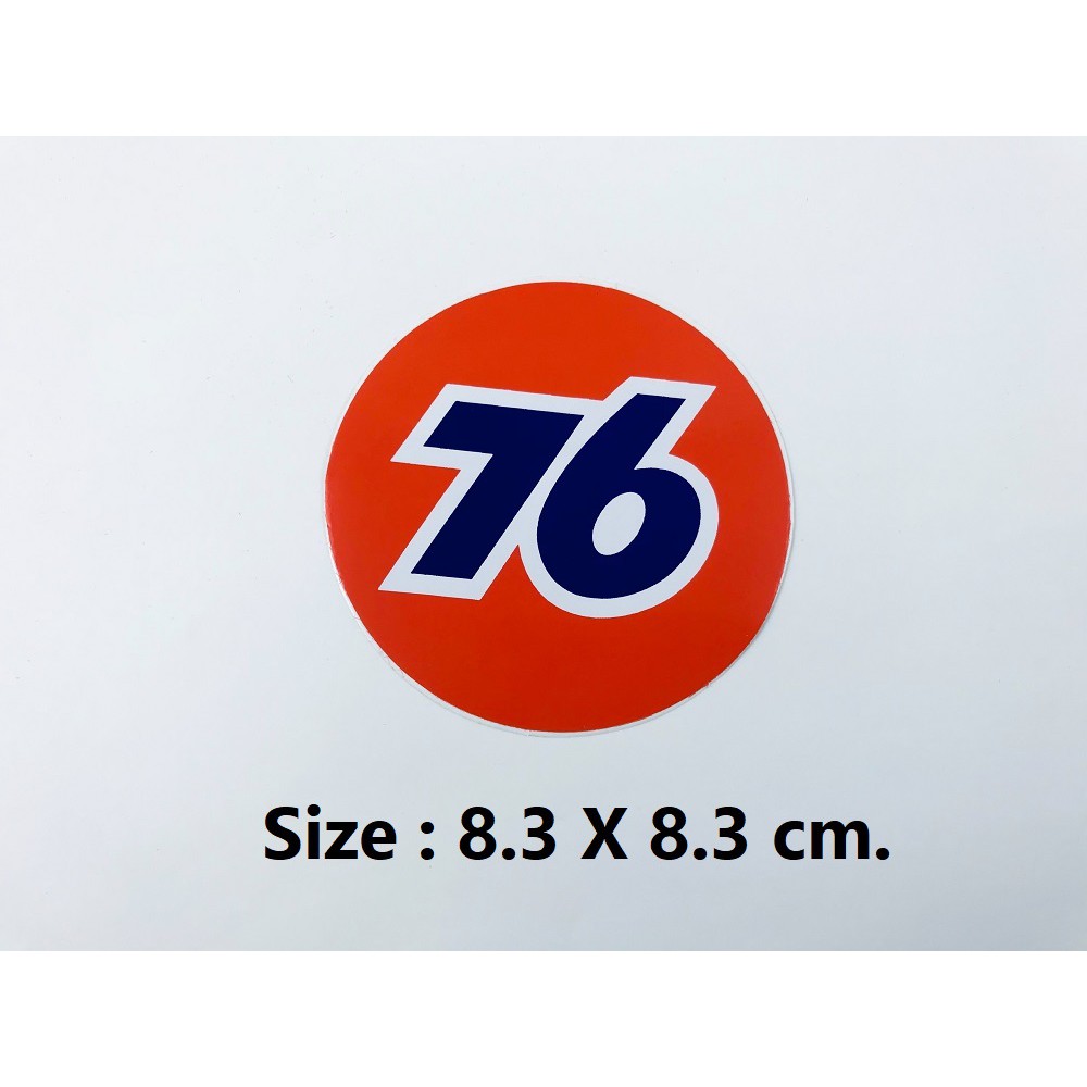 สติ๊กเกอร์ ปตท Ptt Shell Caltex 76 สติกเกอร์ น้ำมัน รถแข่ง [4ชิ้น] แต่งรถ ติดรถ มอเตอร์ไซค์ รถยนต์ Racing PVC Stickers - รูปที่ 5