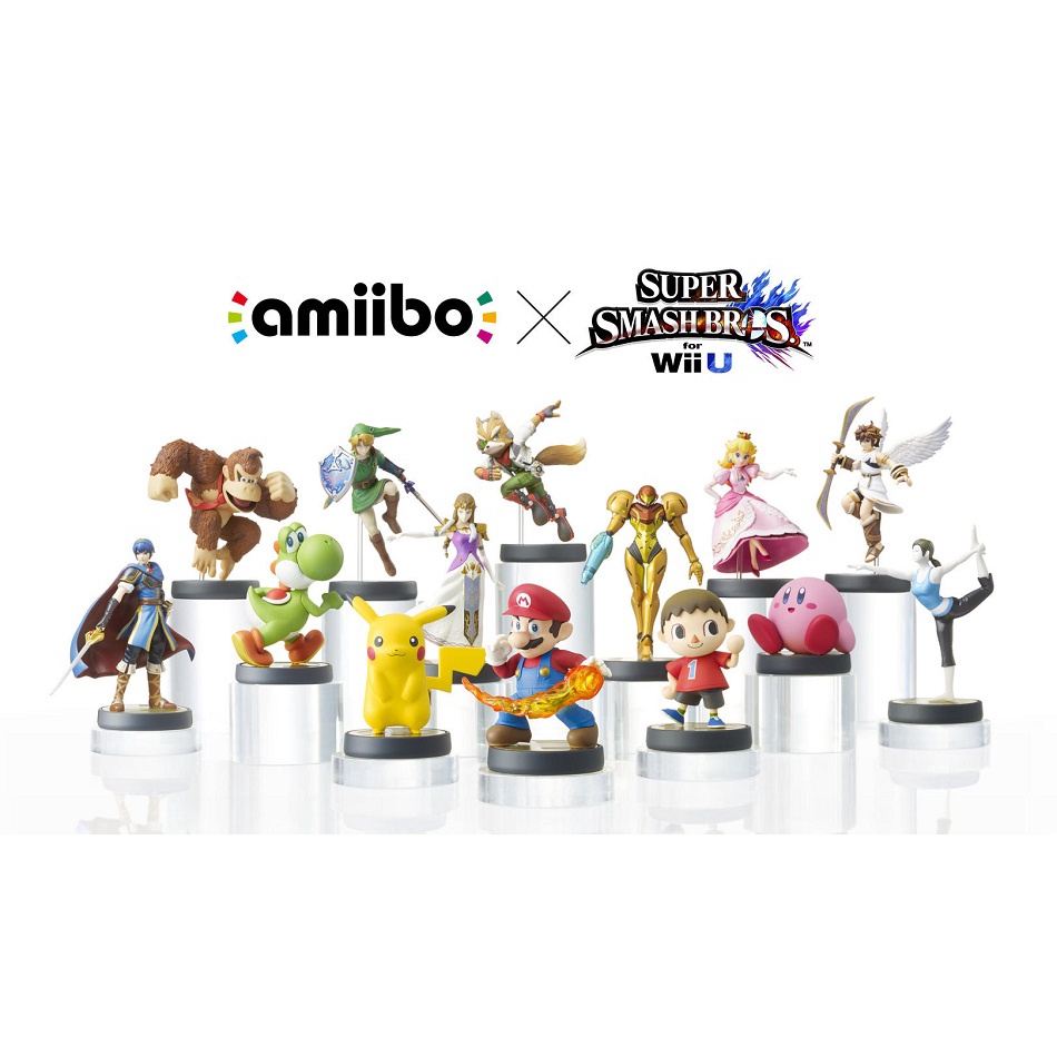 Nintendo Amiibo - Super Smash Bros. ชุด - BAYONETTA / CLOUD / CHROM / KOOPA / LIZARDON / PIKACHU / S
