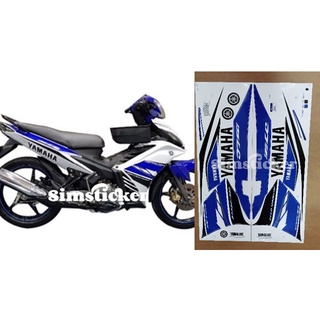 สติกเกอร์ตัวถัง LC135 (11) V2 V3 V4 V5 V6 V7 YAMAHA