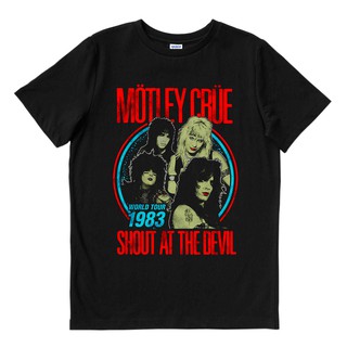 【hot sale】Motley CRUE - ปิด | เสื้อยืด พิมพ์ลายวงดนตรี | เพลงเมอร์ช | Unisex | วงดนตรี MERCH | เสื้อยืด พิมพ์ลายดนตรี |
