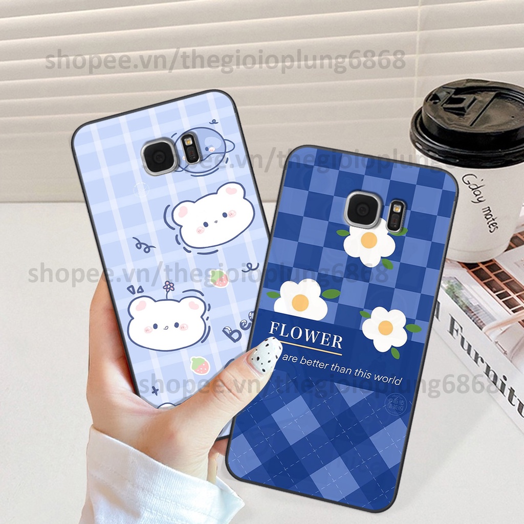 เคส Samsung S6 / S6 EDGE / S7 / S7 EDGE พร ้ อมน ่ ารัก, น ่ ารัก , หมีเป ็ ดน ่ ารัก caro