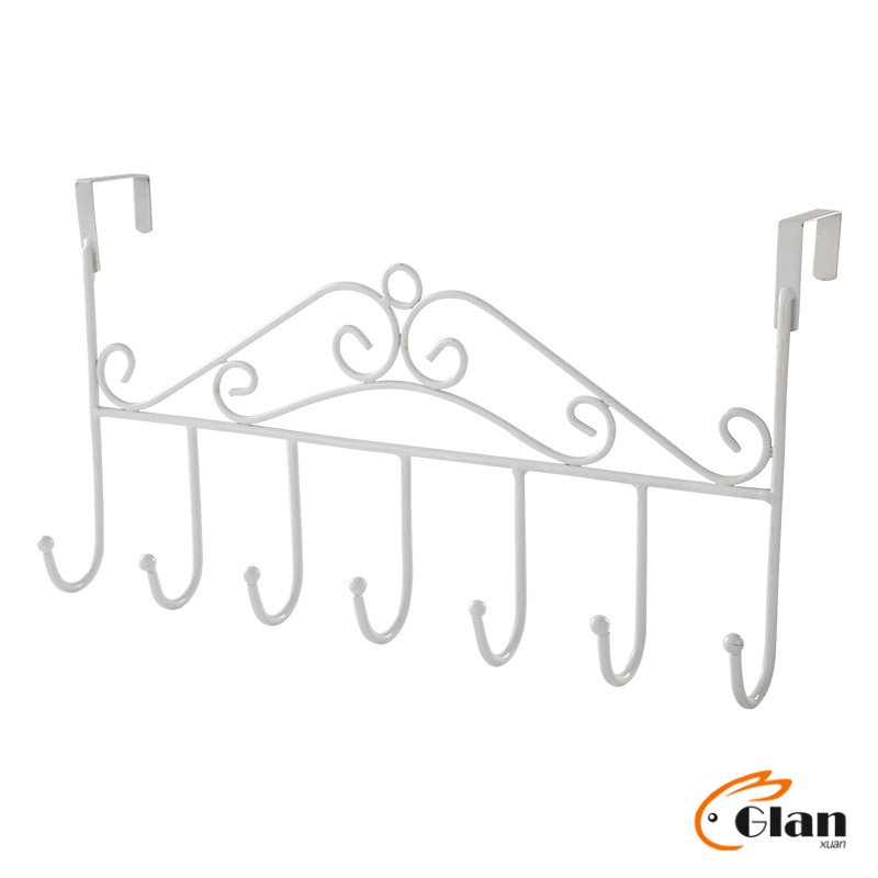 Glanxuan ตะขอเกี่ยวประตูหลัง ตะขอหลังประตูห้องน้ำ แขวนอเนกประสงค์ back door hook ราคา ถูกที่สุด ดีลบีเคเค แกลเลอรีภาพที่ 7