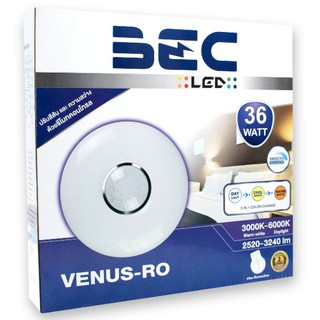 BEC VENUS-RO 36W โคมติดเพดาน LED พร้อมรีโมทควบคุม/BEC