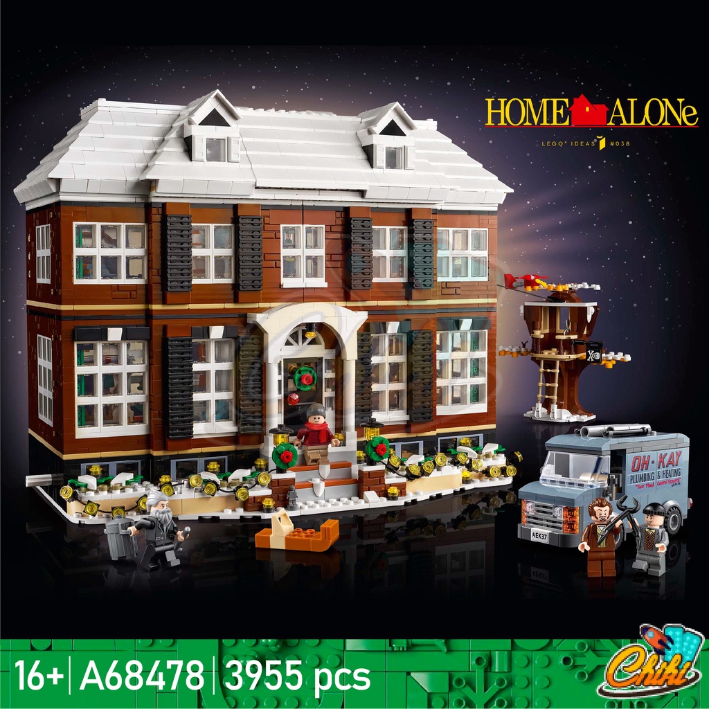 ชุดตัวต่อ บ้านโฮมอโลน Home Alone No.A68478 จำนวน 3,955 ชิ้น | Shopee  Thailand