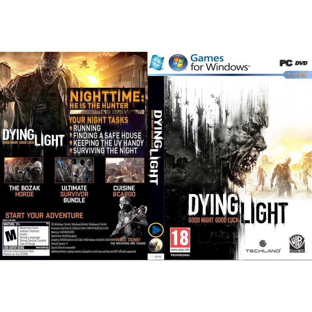Dying Light PC GAME [ออฟไลน์ INSTALLATION]