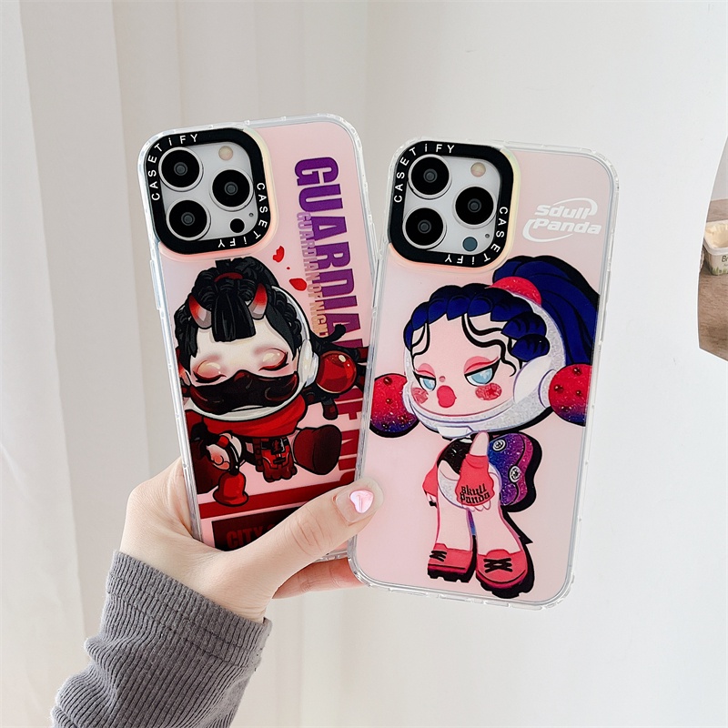 Casetify เคสโทรศัพท์มือถือ TPU กันกระแทก ลายเลเซอร์ POPMART สําหรับ ...
