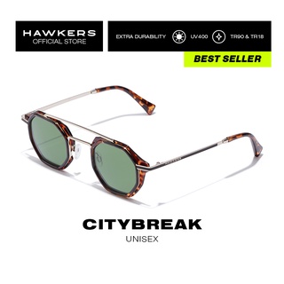 HAWKERS Carey CITYBREAK Sunglasses for Men and Women, unisex. UV400 Protection. Official product designed in Spain  HCIT20CEM0