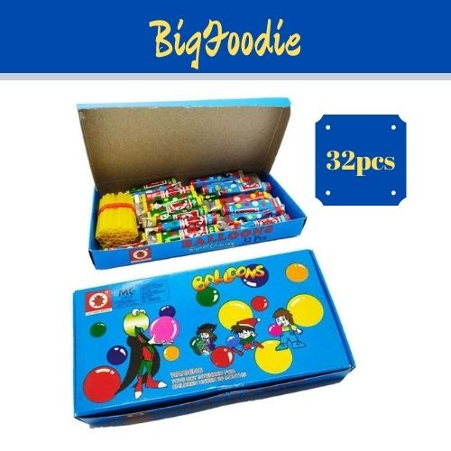 [BFD] ลูกโป่งเป่าแบรนด์ LadyBird 32 ชิ้น (เกม ChildHood)