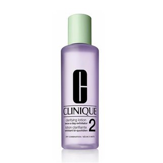 clinique clarifying lotion 2 twice a day exfoliator 400ml