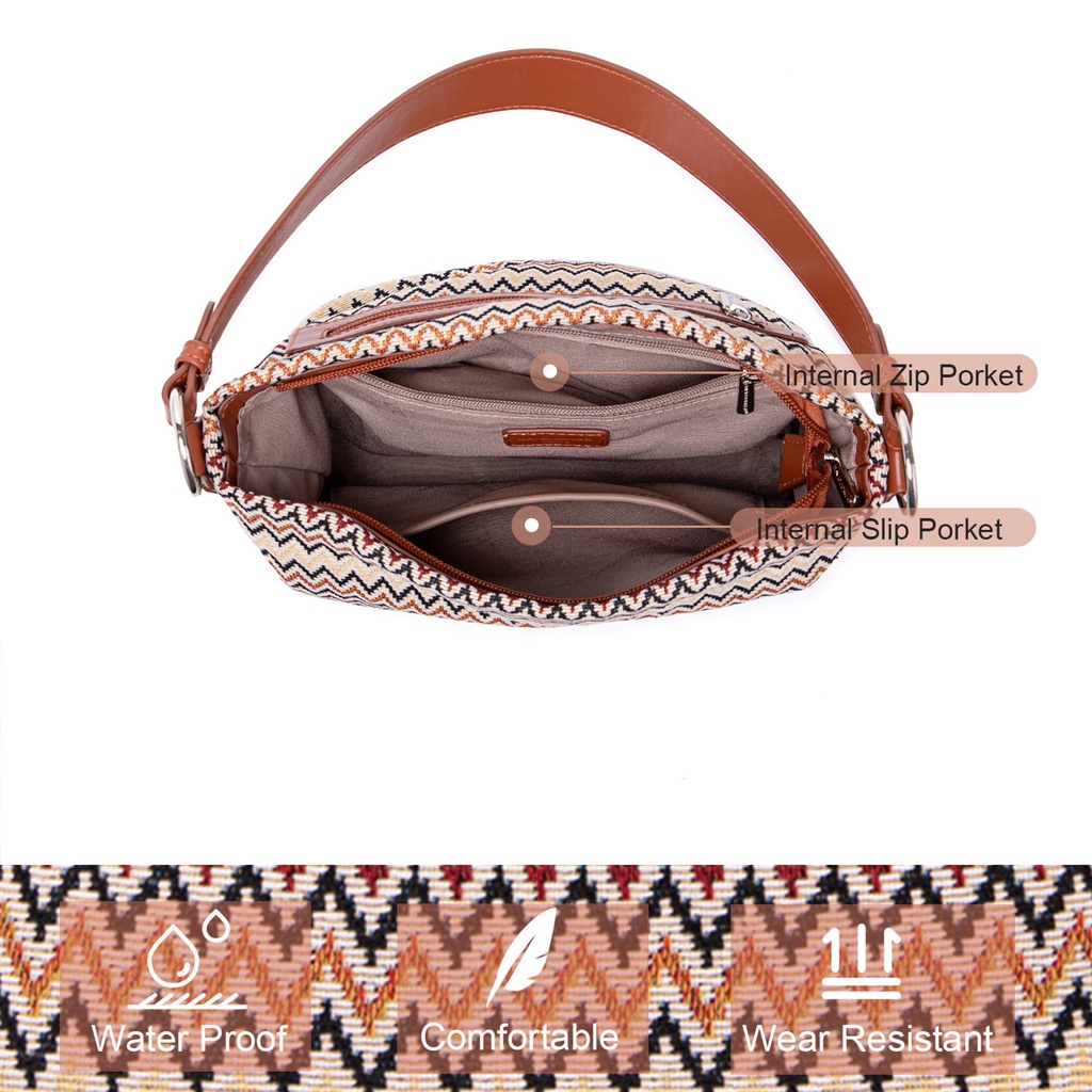 David Jones Paris กระเป๋าสะพายข้าง เเฟชั่นสำหรับผู้หญิง