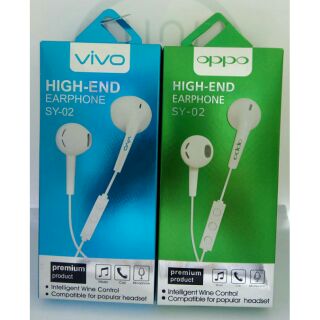 หูฟัง OPPO/VIVO high-end Earphone  SY-02 เสียงดี