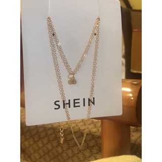 สร้อยคอ SHEIN สวยมาก สายฝอต้องตำงาน2ชั้น