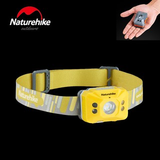 Naturehike ไฟหน้า LED ไฟฉาย เซนเซอร์ตรวจจับการเคลื่อนไหว โคมไฟชาร์จ USB ไฟหน้า