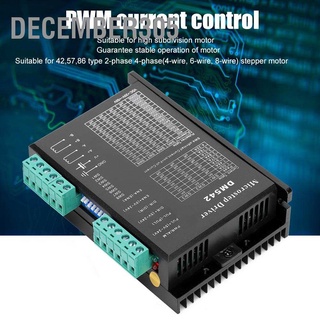 December305 Microstep Driver Stepper Motor 2&amp;#8209;Phase High Subdivision PWM Current Control DM542