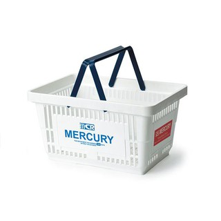 Mercury Market basket White ตะกร้าจ่ายตลาด