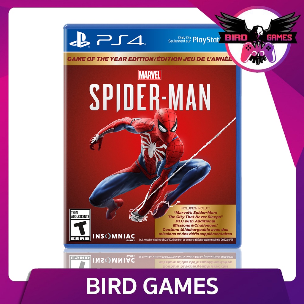 PS4 : Marvel's Spider Man Game of the Year Edition [แผ่นแท้] [มือ1] [marvel] [spiderman]