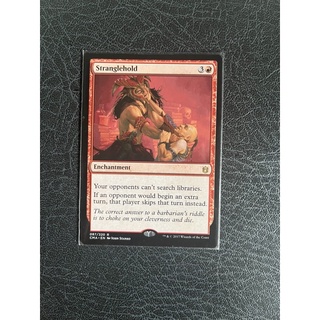 การ์ด MTG Stranglehold EDH Magic the gathering รุ่น cmd