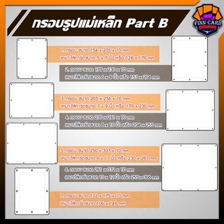 กรอบรูป กรอบสะสมแบบแม่เหล็ก Part B （ขนาดเล็ก อยู่ Part A）FR