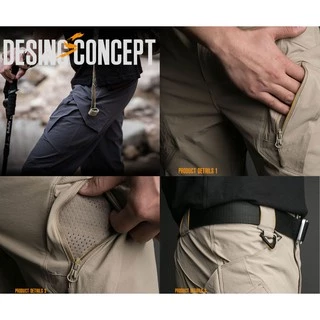 S.ARCHON IX9 กางเกงเดินป่า ผ้ายืดบาง แห้งเร็ว Quick Dry Pants ของแท้ ไม่ใช่กางเกงยุทธวิธี Tactical