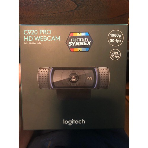 (ใหม่แท้ส่งฟรีประกันSynnex)Logitech C920 Pro HD Webcam (กล้องเว็บแคม)