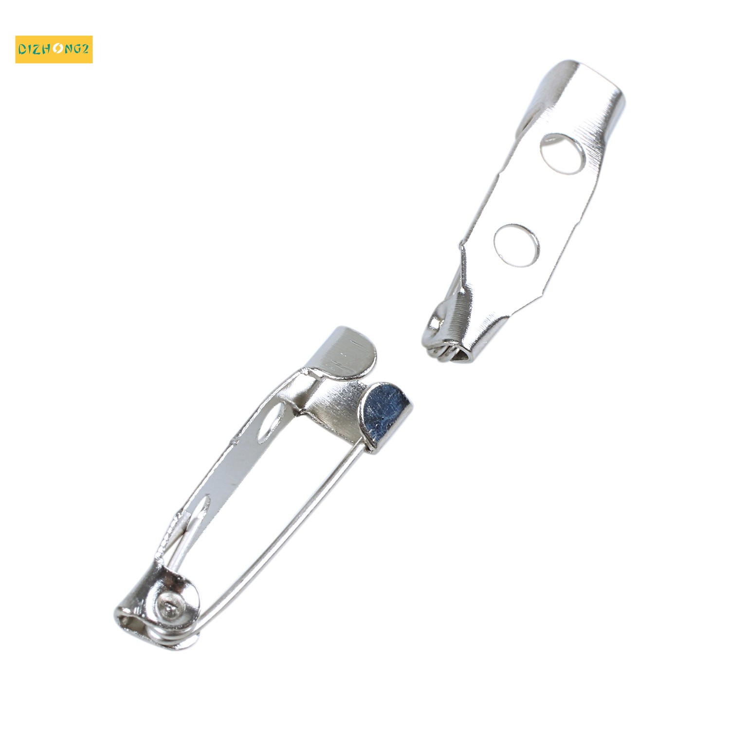 Piece Brooch Back Bar Pins Mm Safety Lock Dizhong Th Thaipick