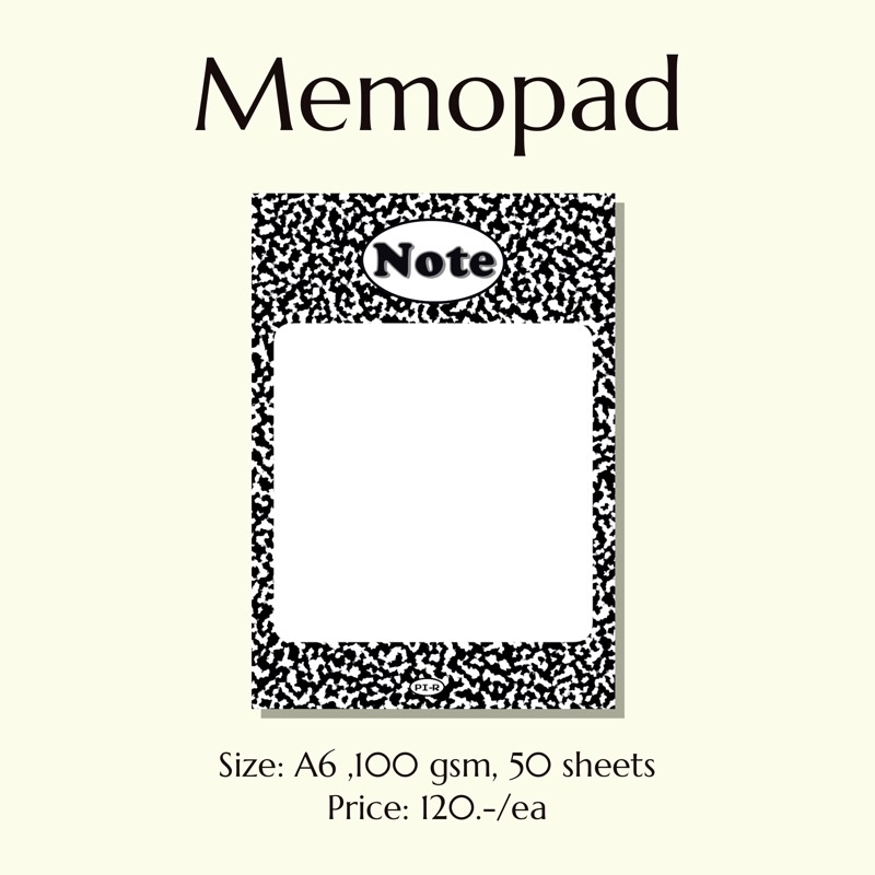 Memopad A6 ลาย  Note