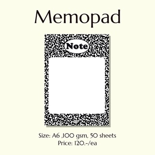 Memopad A6 ลาย  Note