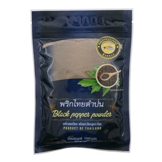 พริกไทยดำป่นจันทบุรี Phuengluang Black Pepper Powder 100g.