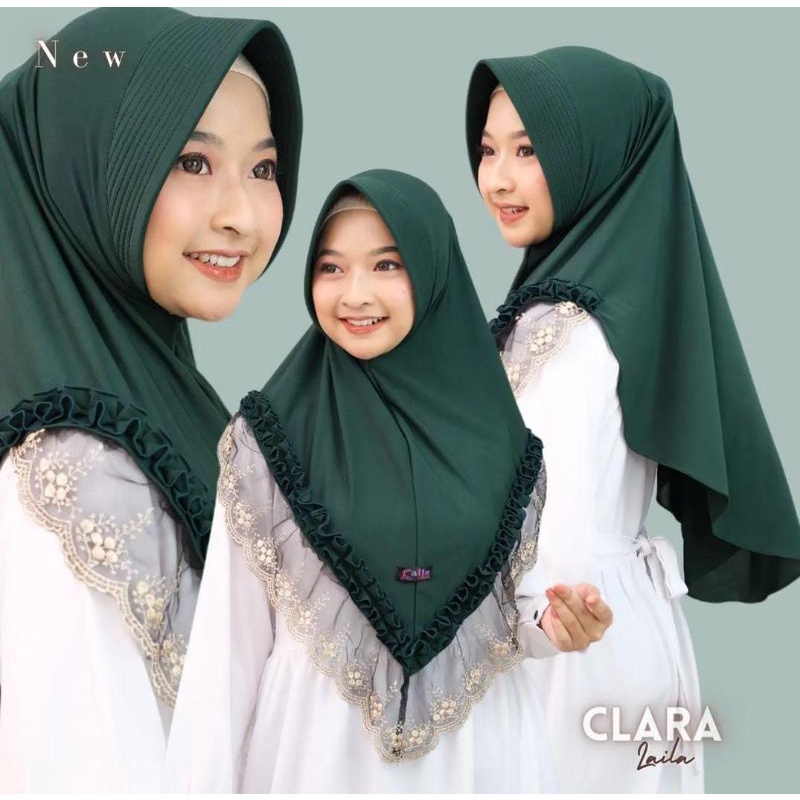 Carla laila ฮิญาบสําเร็จรูปดั้งเดิมระดับพรีเมียม