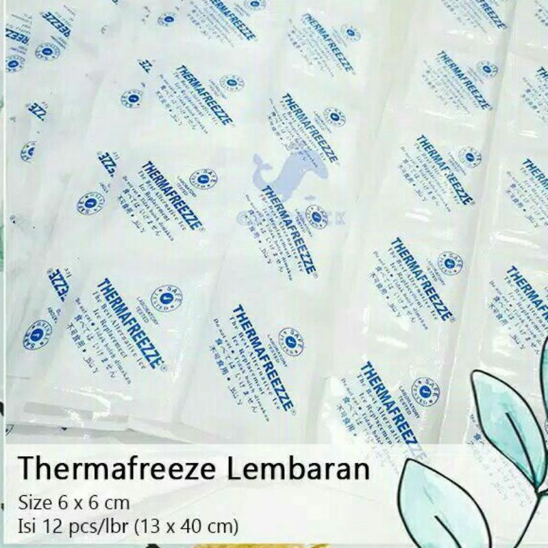 Ice Pack Thermafreeze Ice Gel Sheets Dry Ice Replacement